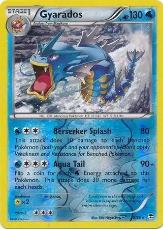 Generations Gyarados #23/83 reverse holo