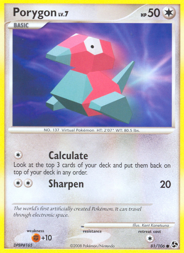 Great Encounters Porygon #81/106