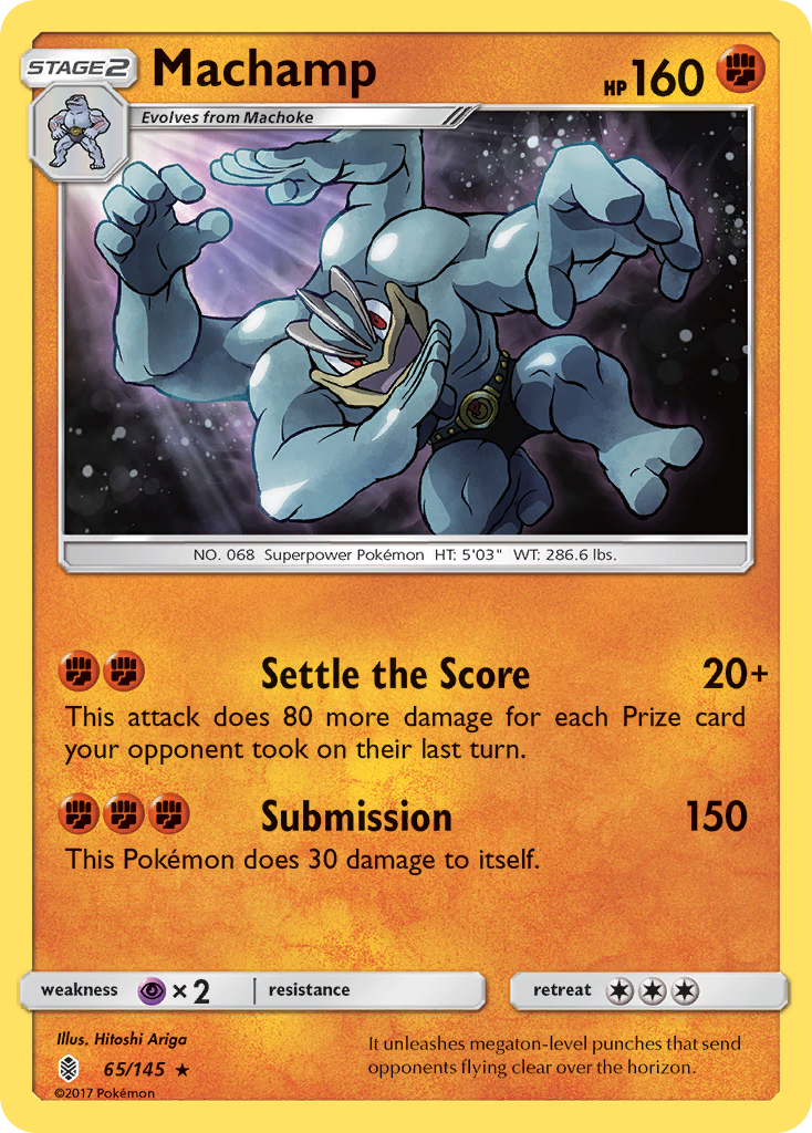 Guardians Rising Holo Machamp #65/145