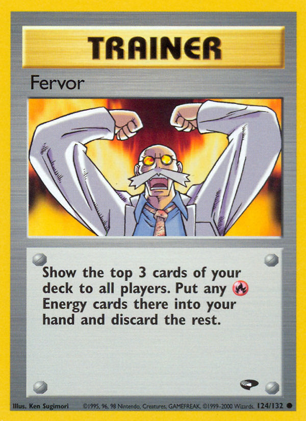 Gym Challenge Fervor #124/132 unlimited