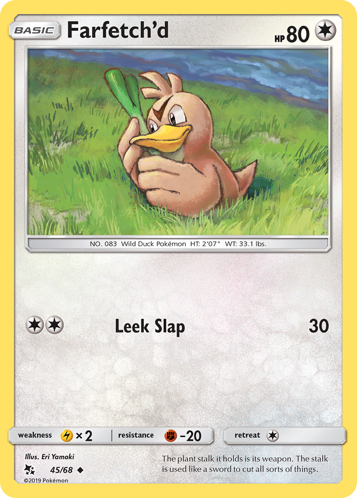 Hidden Fates Farfetch’d #45/68