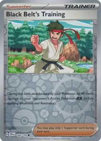 Journey Together Black Belt's Training #144/159 reverse holo