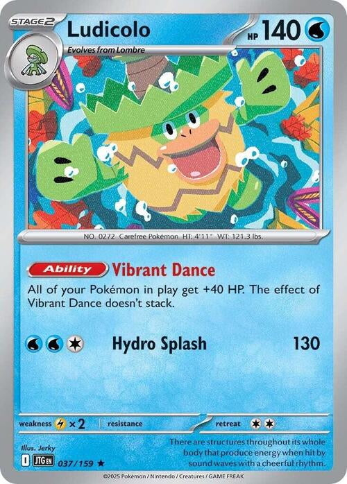Journey Together Holo Ludicolo #37/159
