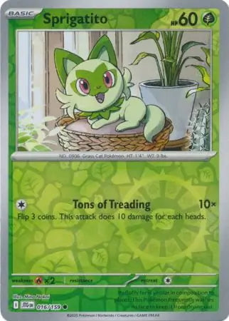 Journey Together Sprigatio #16/159 reverse holo