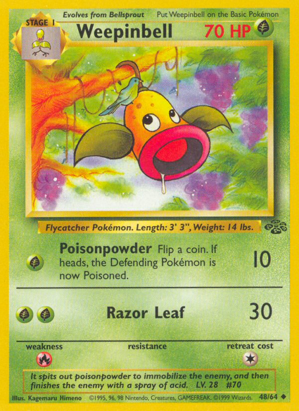 Jungle set Weepinbell #48/64 unlimited