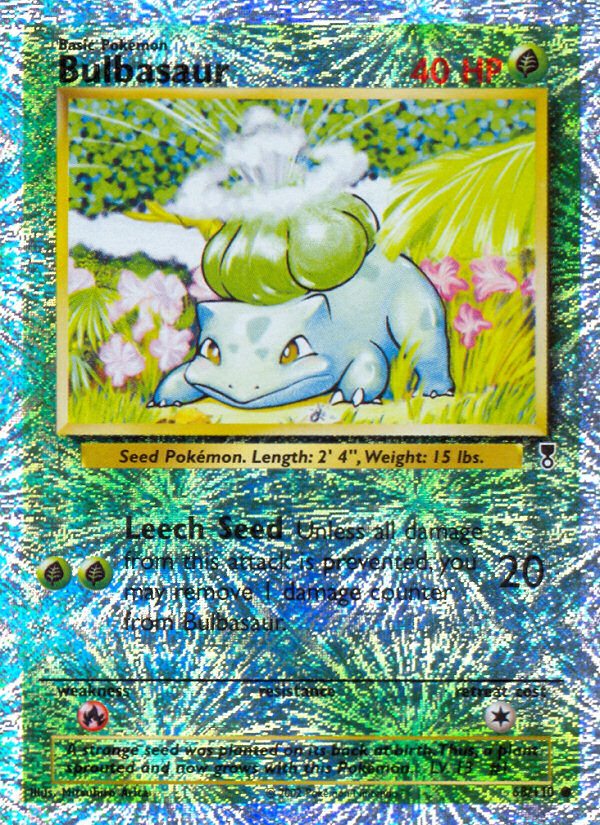 Legendary collection Bulbasaur #68/110 reverse holo