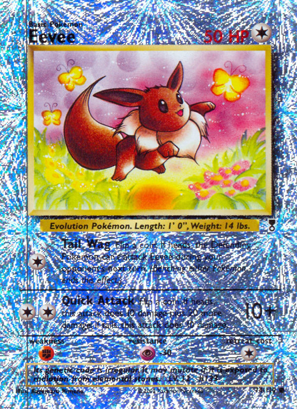 Legendary collection Eevee #74/110 reverse holo
