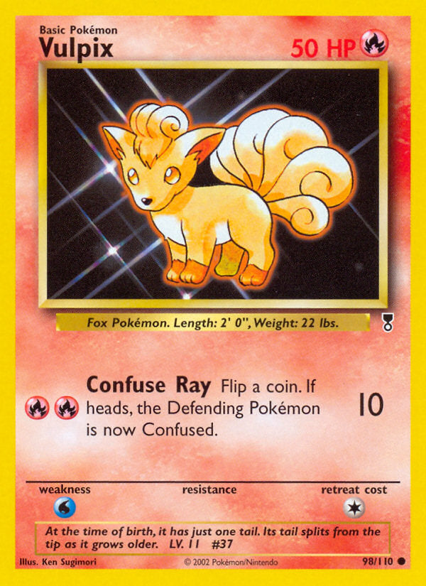 Legendary collection Vulpix #98/110