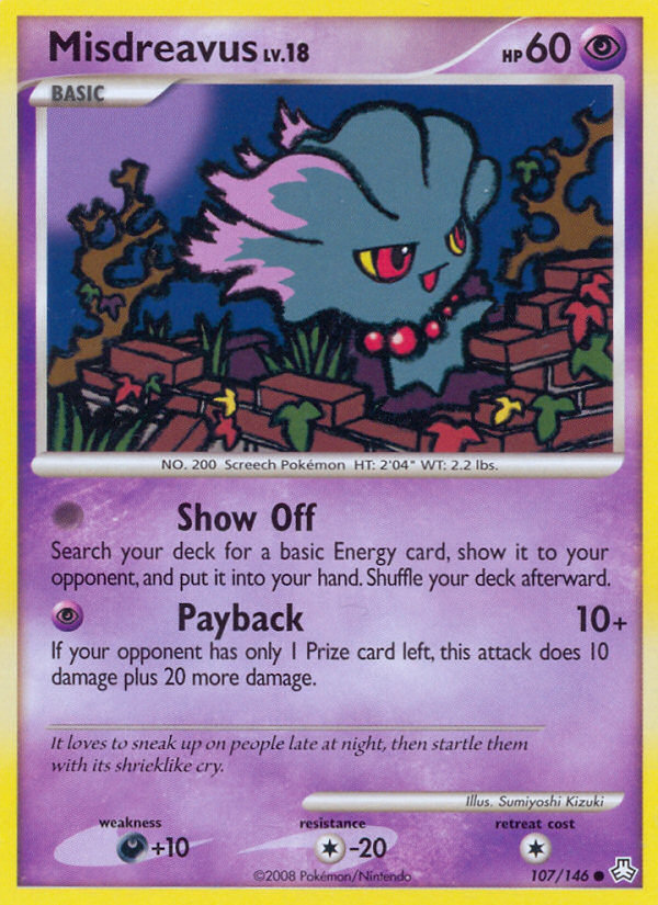 Legends Awakened Misdreavus #107/146