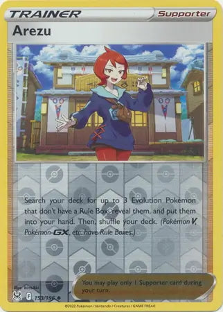 Lost Origin Arezu #153/196 reverse holo