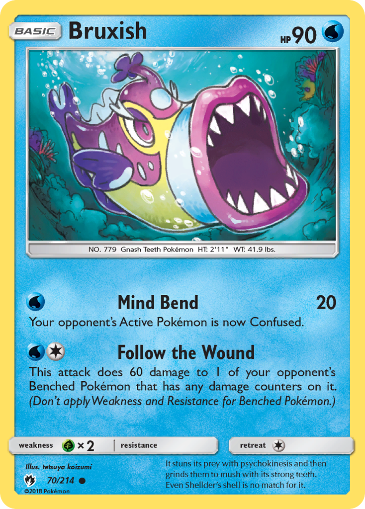 Lost Thunder Bruxish #70/214