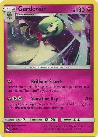 Lost Thunder Gardevoir #141/214 Galaxy Holo