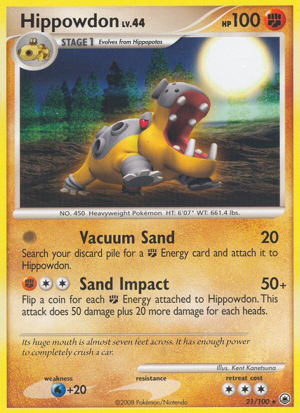 Majestic Dawn Hippowdon #21/100