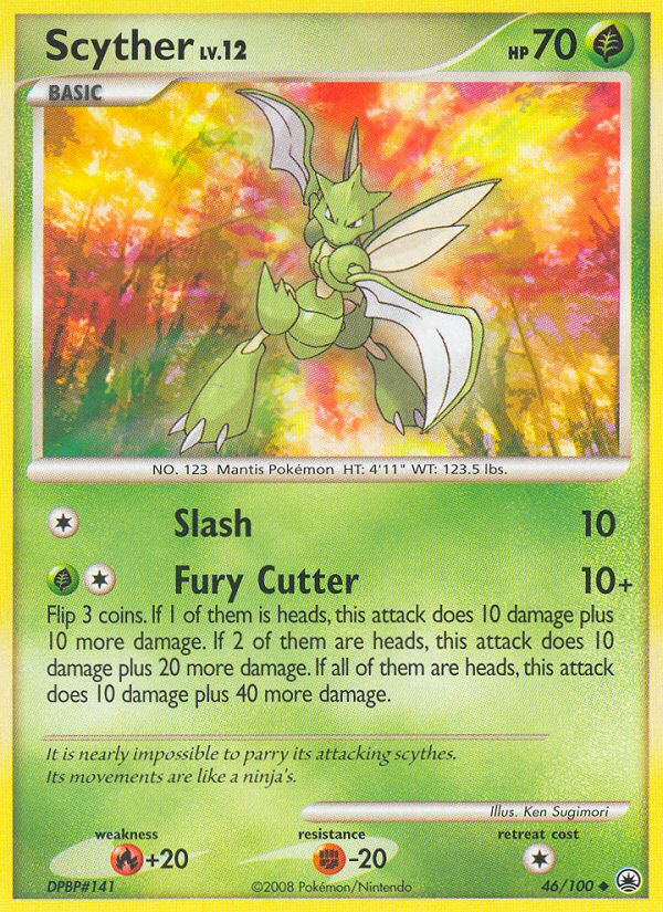 Majestic Dawn Scyther #46/100