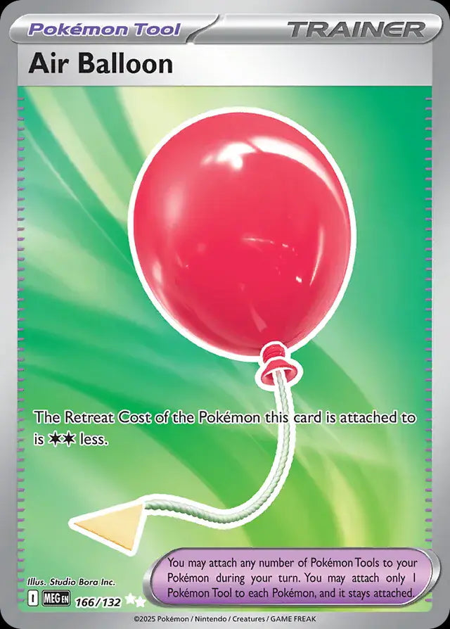 Mega Evolution Air Balloon #166/132