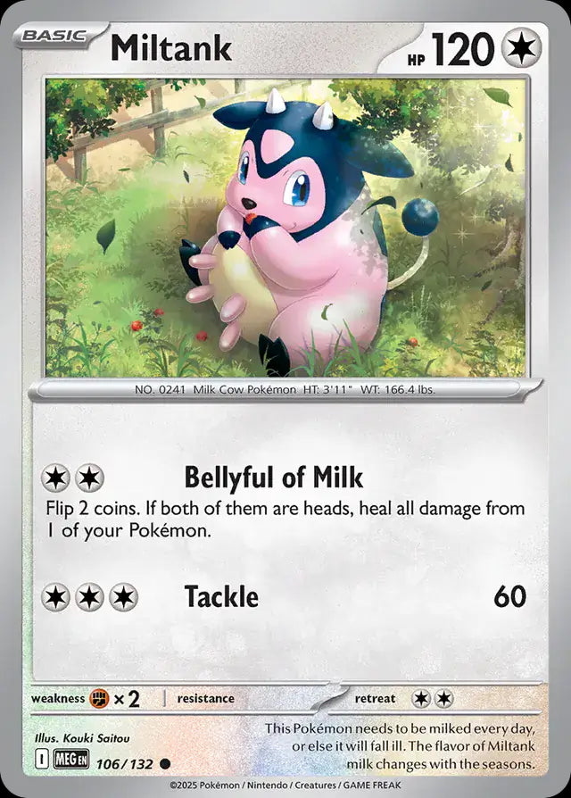 Mega Evolution Miltank #106/132