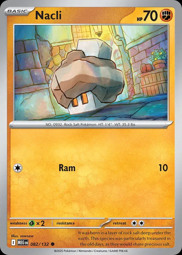 Mega Evolution Nacli #082/132
