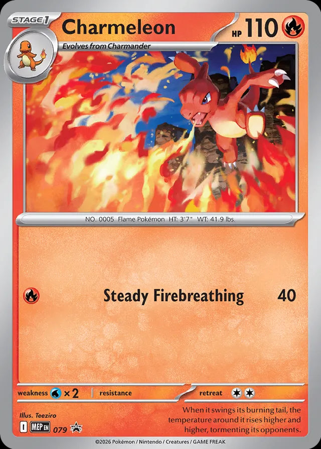Mega Evolution Promo Charmeleon #79