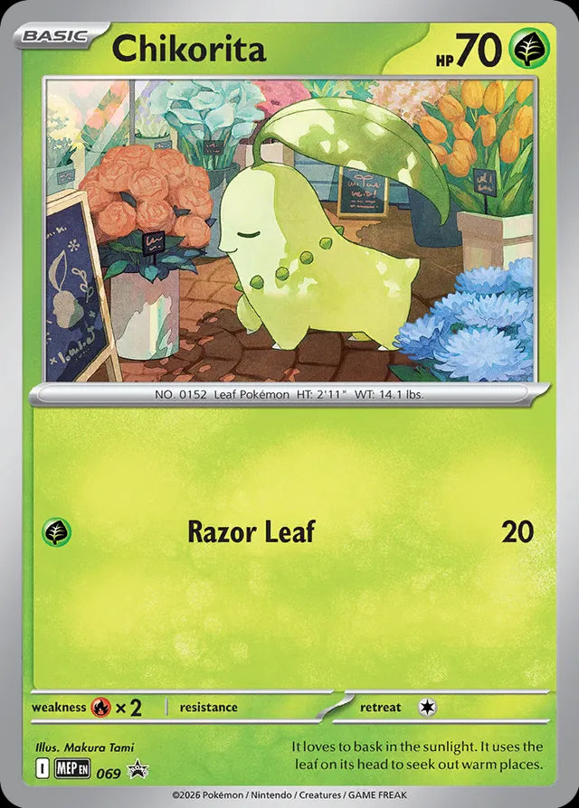 Mega Evolution Promo Chikorita #69
