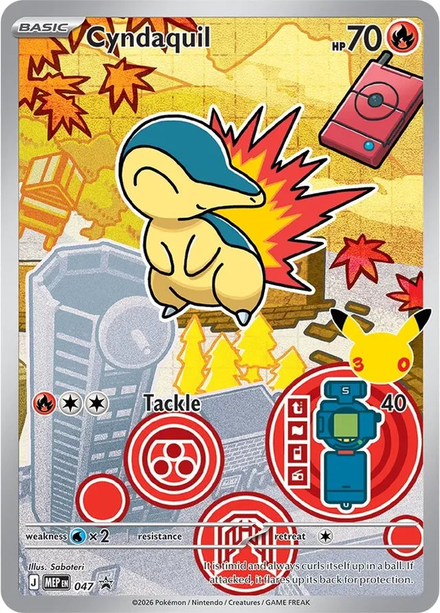 Mega Evolution Promo Cyndaquil #47