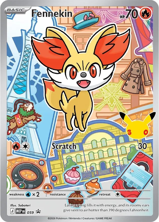 Mega Evolution Promo Fennekin #59