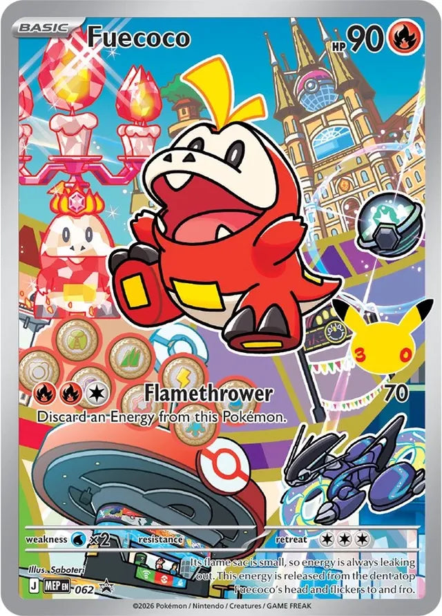 Mega Evolution Promo Fuecoco #62