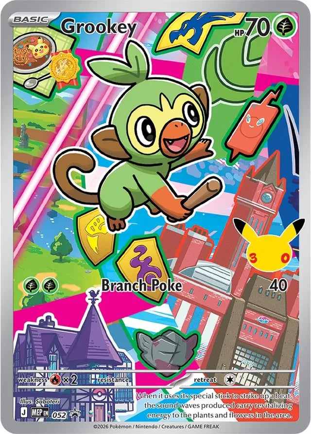 Mega Evolution Promo Grookey #52