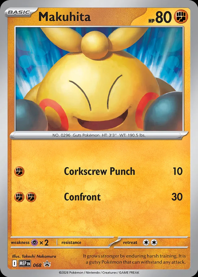 Mega Evolution Promo Makuhita #68