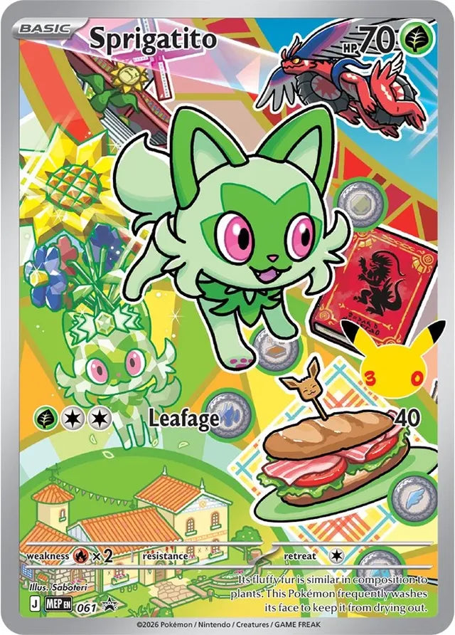 Mega Evolution Promo Sprigatito #61