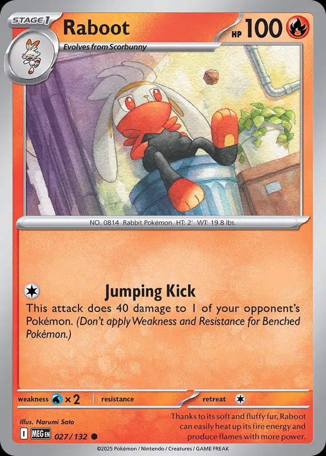 Mega Evolution Raboot #027/132
