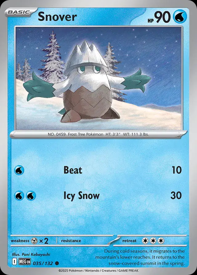 Mega Evolution Snover #035/132