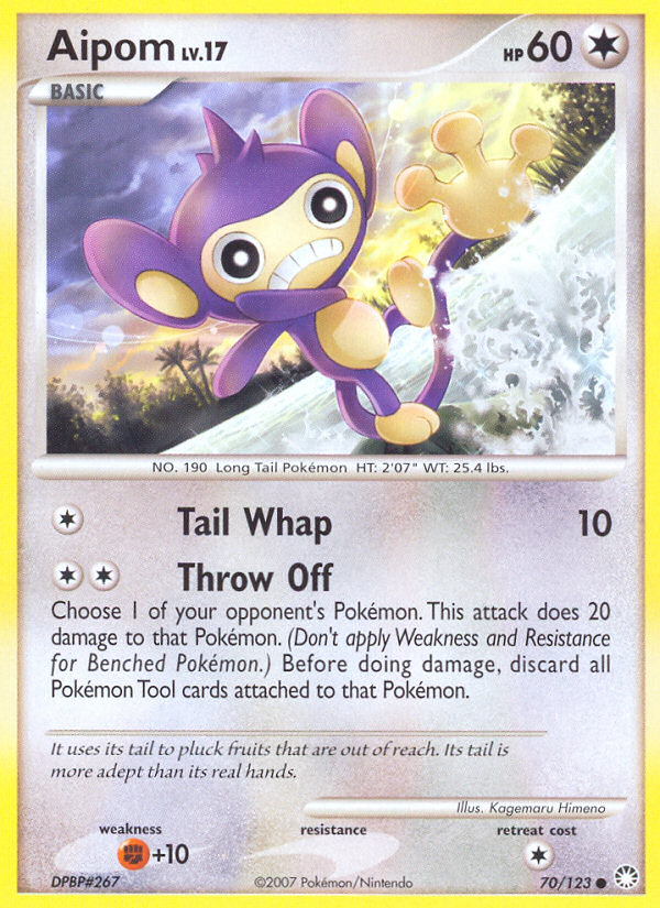 Mysterious Treasures Aipom #70/123