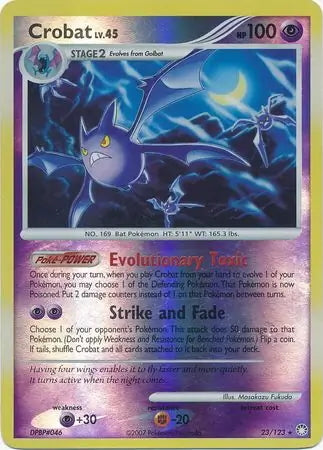 Mysterious Treasures Crobat #23/123 reverse holo