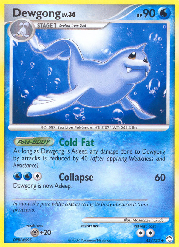 Mysterious Treasures Dewgong #45/123