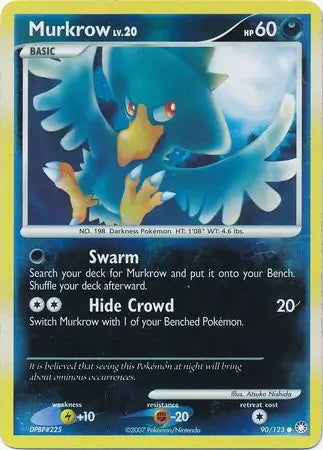 Mysterious Treasures Murkrow #90/123 reverse holo