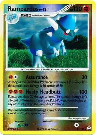 Mysterious Treasures Reverse Holo Rampardos #33/123