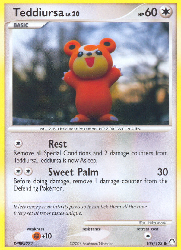 Mysterious Treasures Teddiursa #105/123