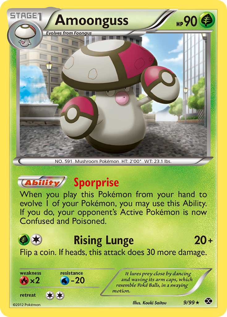 Next Destinies Amoonguss #9/99