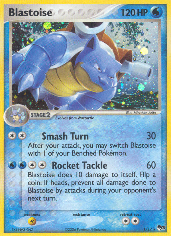 POP Series 3 Holo Blastoise #1