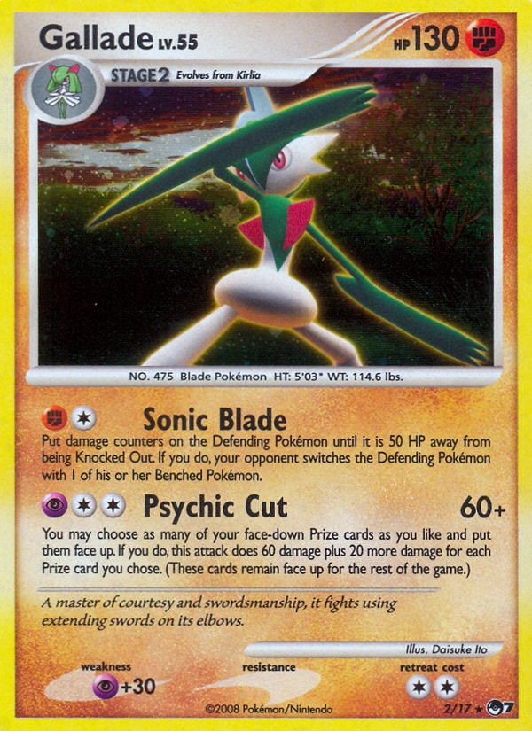 POP Series 7 Holo Gallade #2