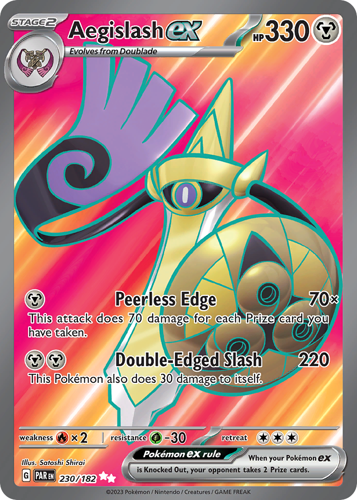 Paradox Rift Aegislash EX #230/182