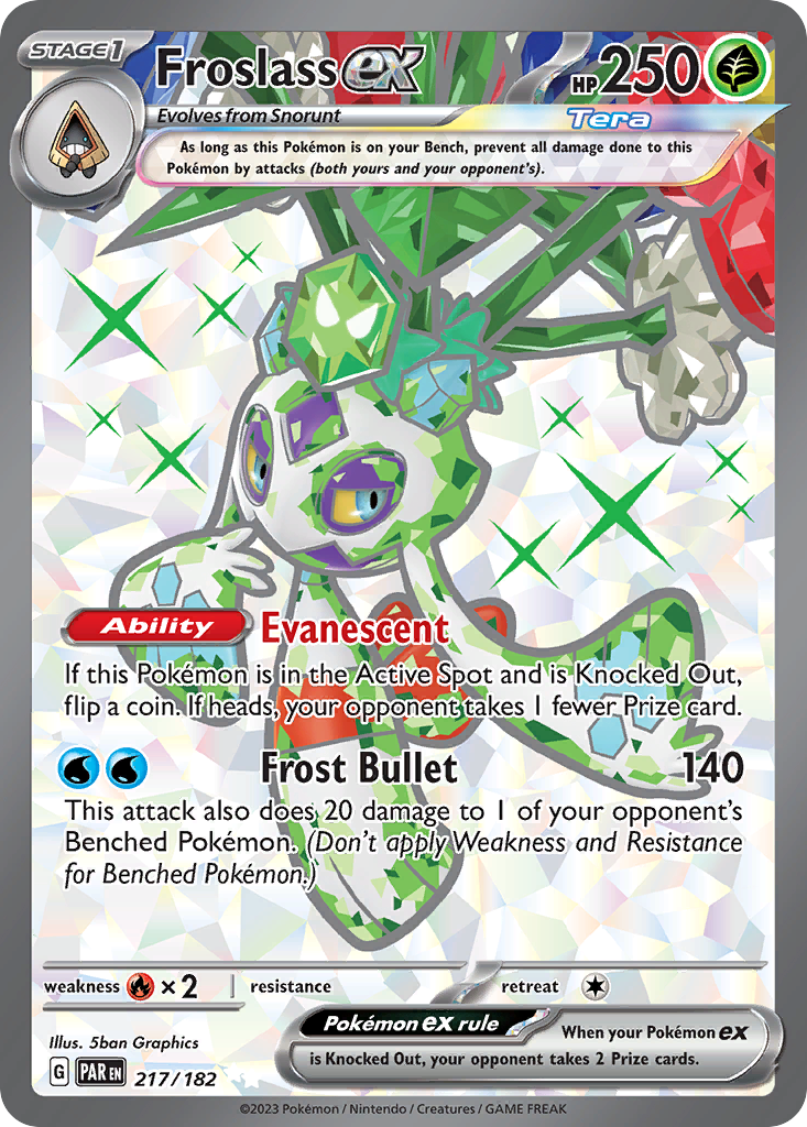 Paradox Rift Froslass EX #217/182