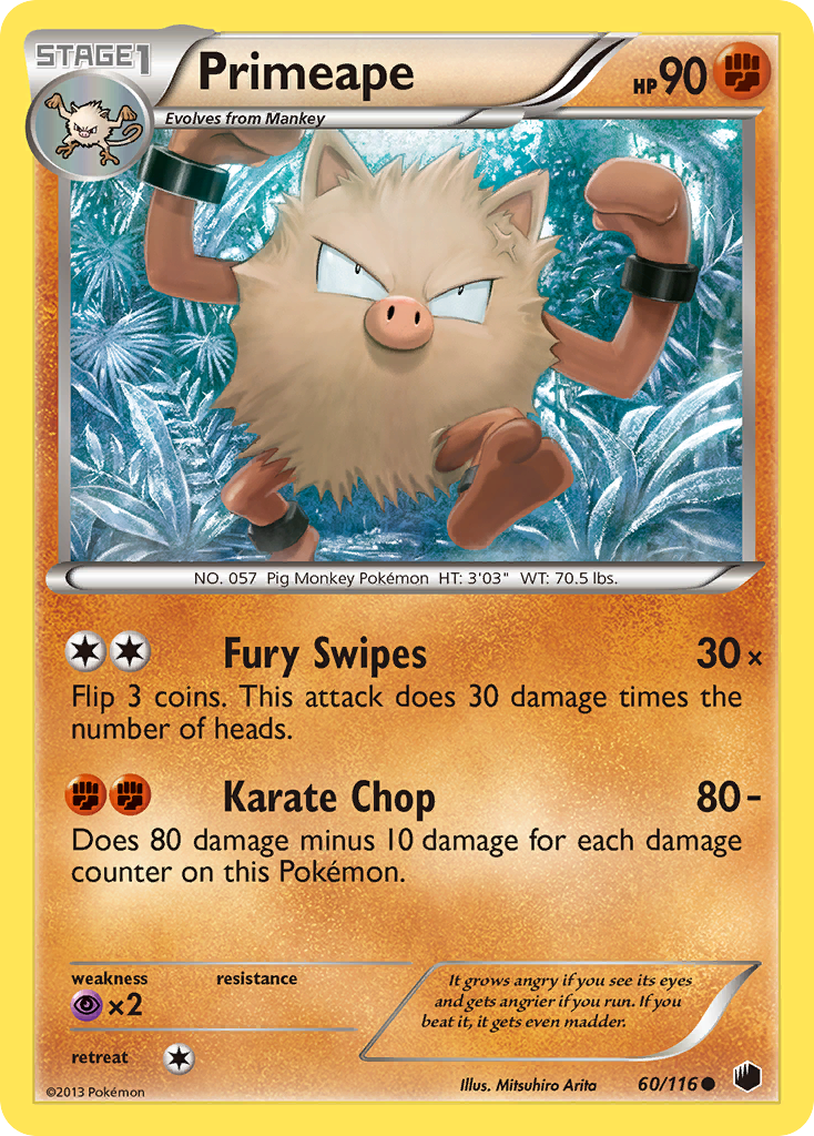 Plasma Freeze Primeape #60/116
