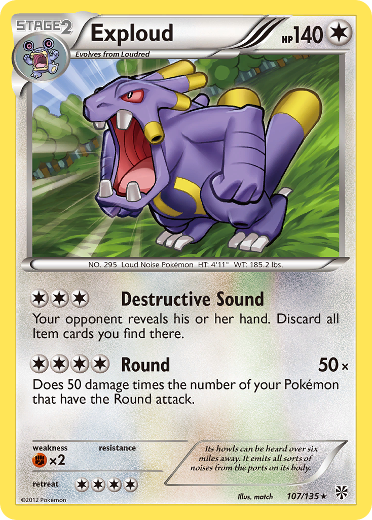 Plasma Storm Exploud #107/135