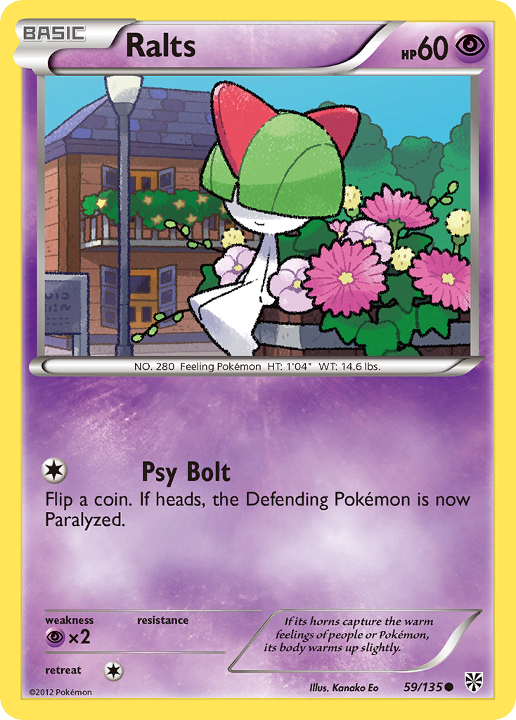 Plasma Storm Ralts #59/135