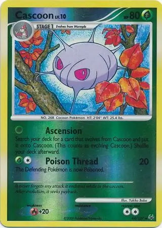 Platinum Cascoon #44/127 reverse holo
