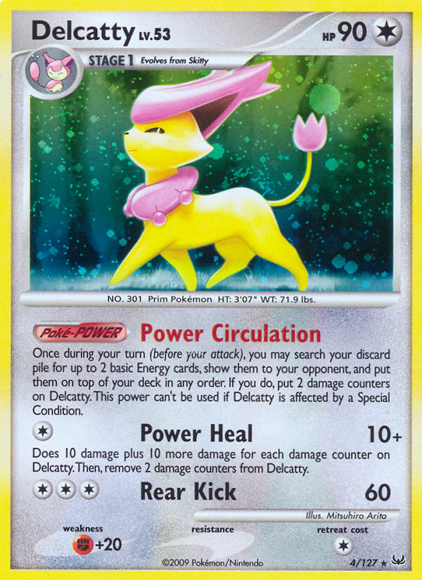 Platinum Delcatty #4/127