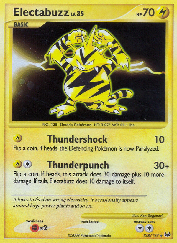 Platinum Electabuzz #128/127
