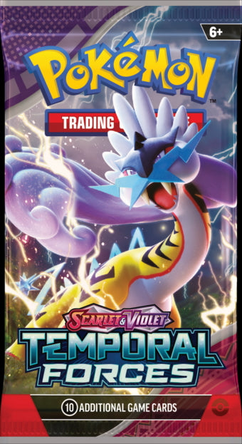 Pokémon Scarlet & Violet Temporal Forces Booster Pack Raging Bolt