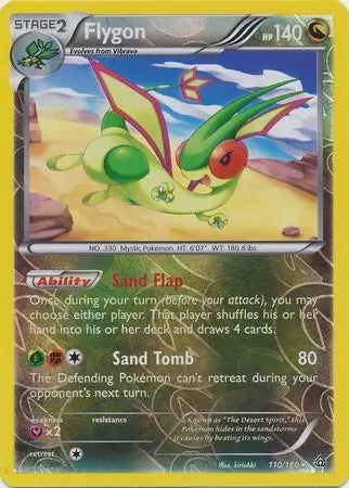Primal Clash Flygon #110/160 reverse holo